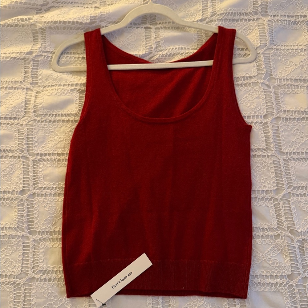Reformation Monaco Cashmere Reversible Tank